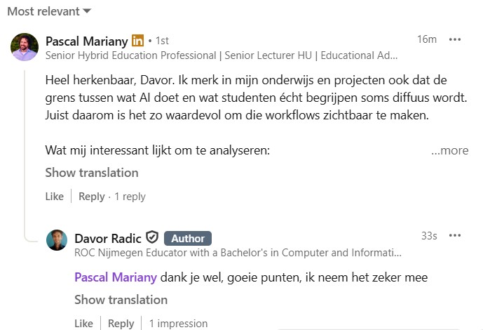 Join the LinkedIn discussion - See Pascal Mariany's comment